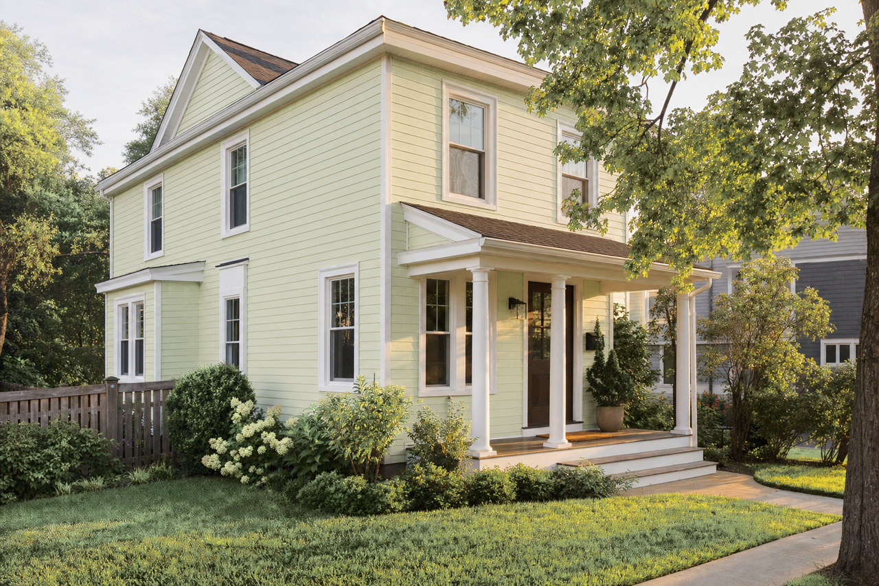 Spring Glow by Valspar on exterior