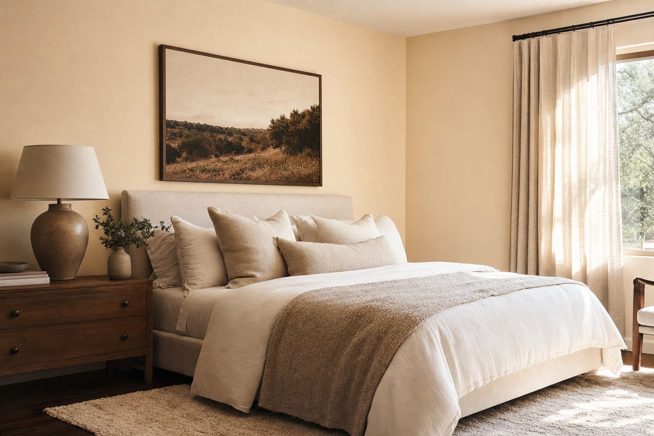 Gracious by Valspar on interiors