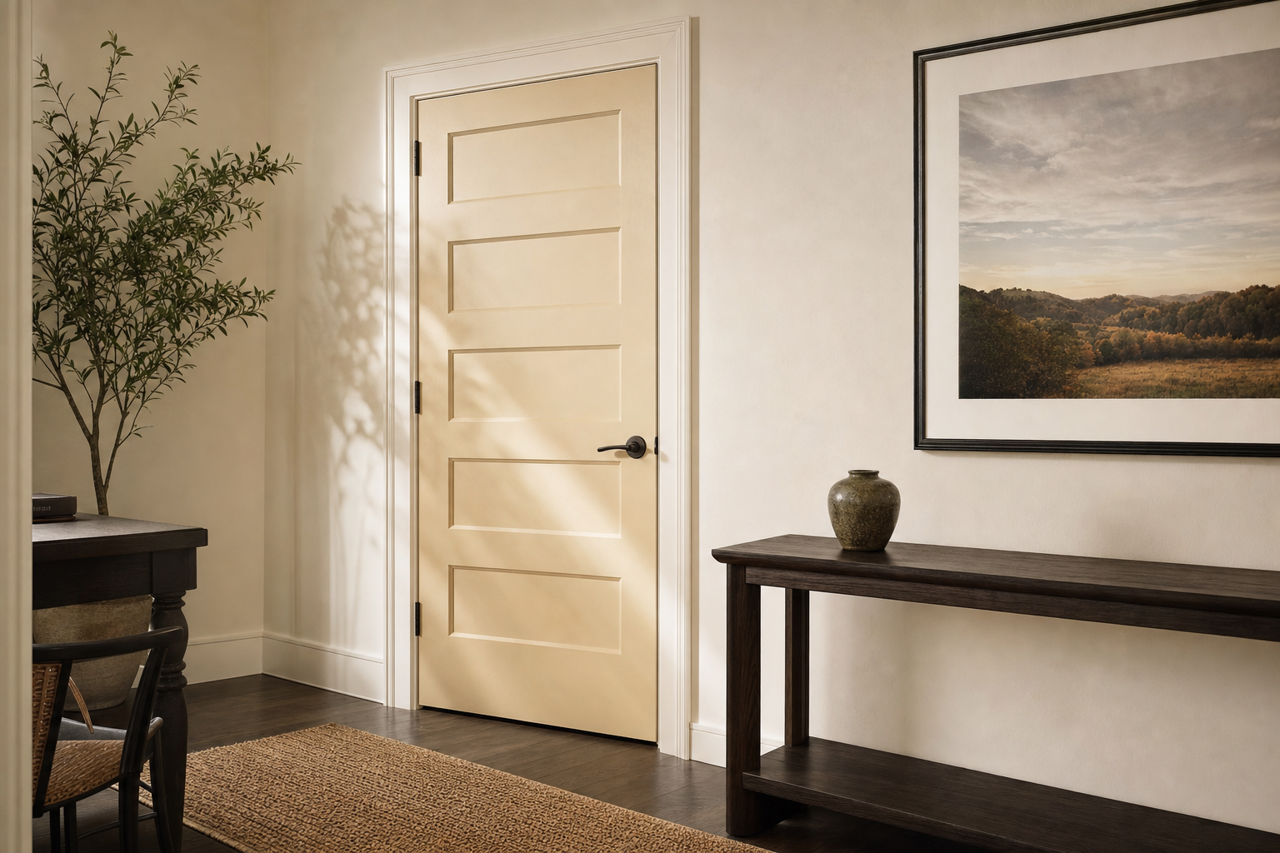 Milestone by Valspar on interior-doors