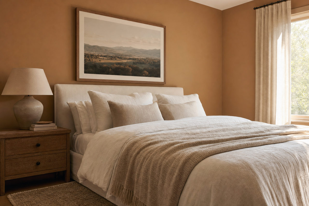 Wild Hawk by Valspar on interiors