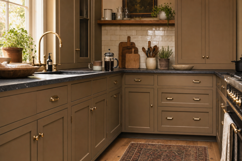Olive Sawdust by Valspar