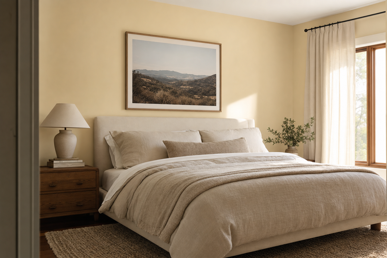 Fennel Splash by Valspar on interiors