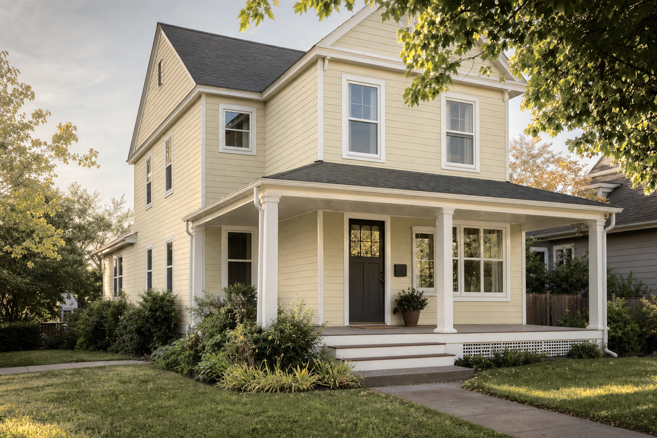 Withered Moss by Valspar on exterior