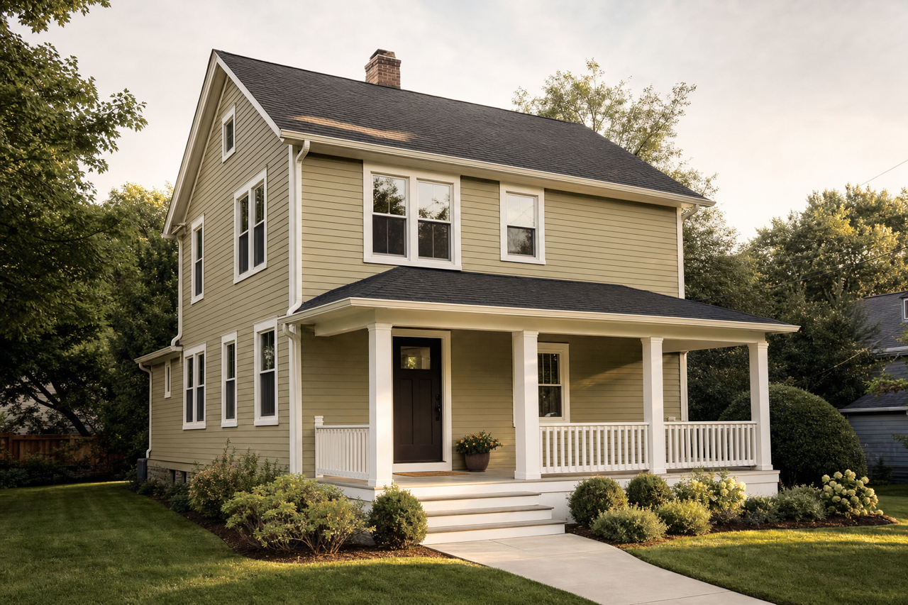 Rolling Prairie by Valspar on exterior