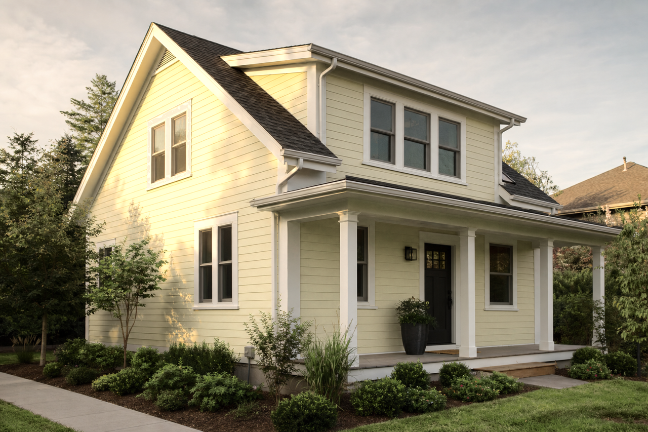 Plum Passion by Valspar on exterior