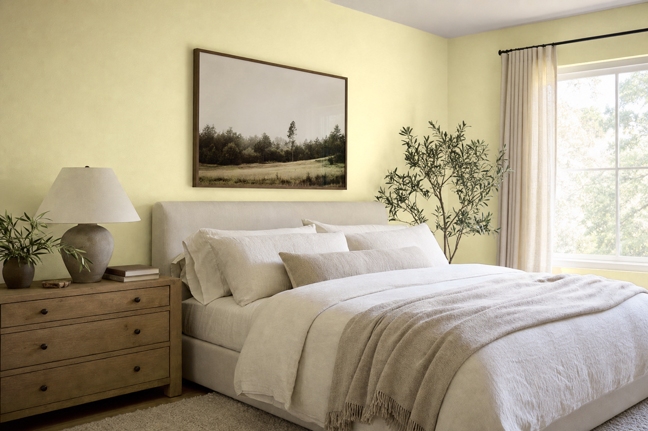 Plum Passion by Valspar on interiors