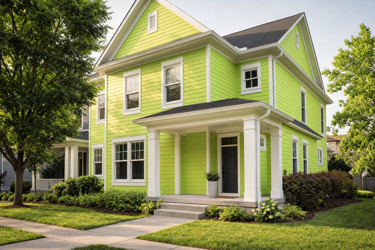 Martian by Valspar on exterior