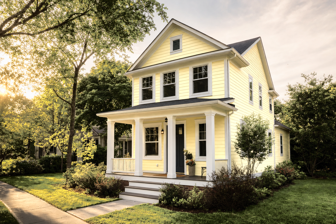 New Willow by Valspar on exterior