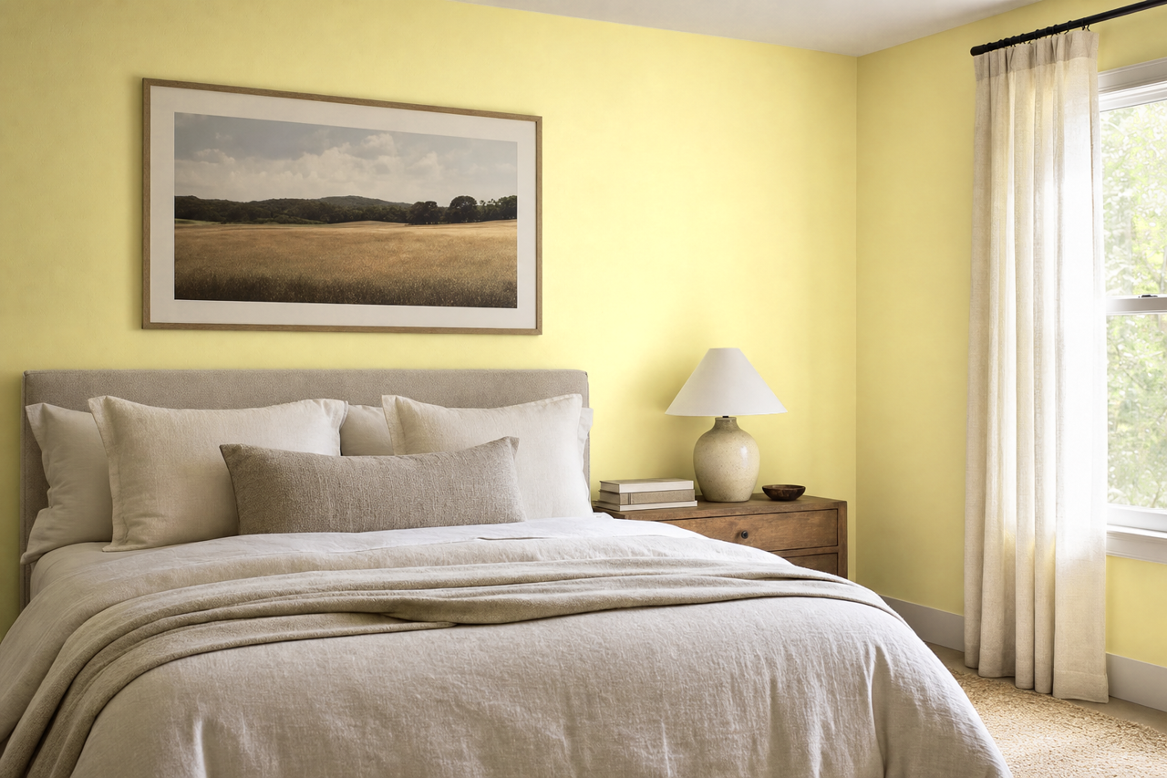 New Willow by Valspar on interiors