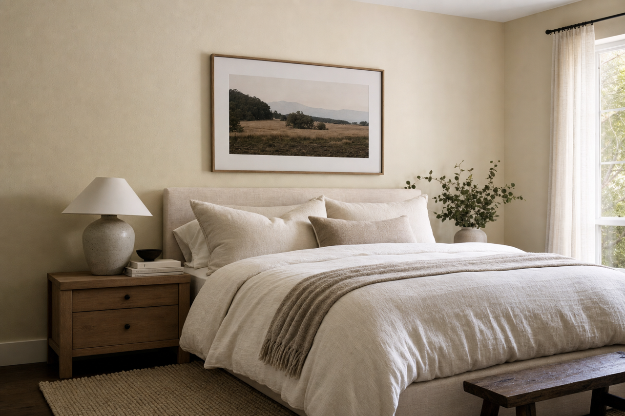 Shoreline Haze by Valspar on interiors