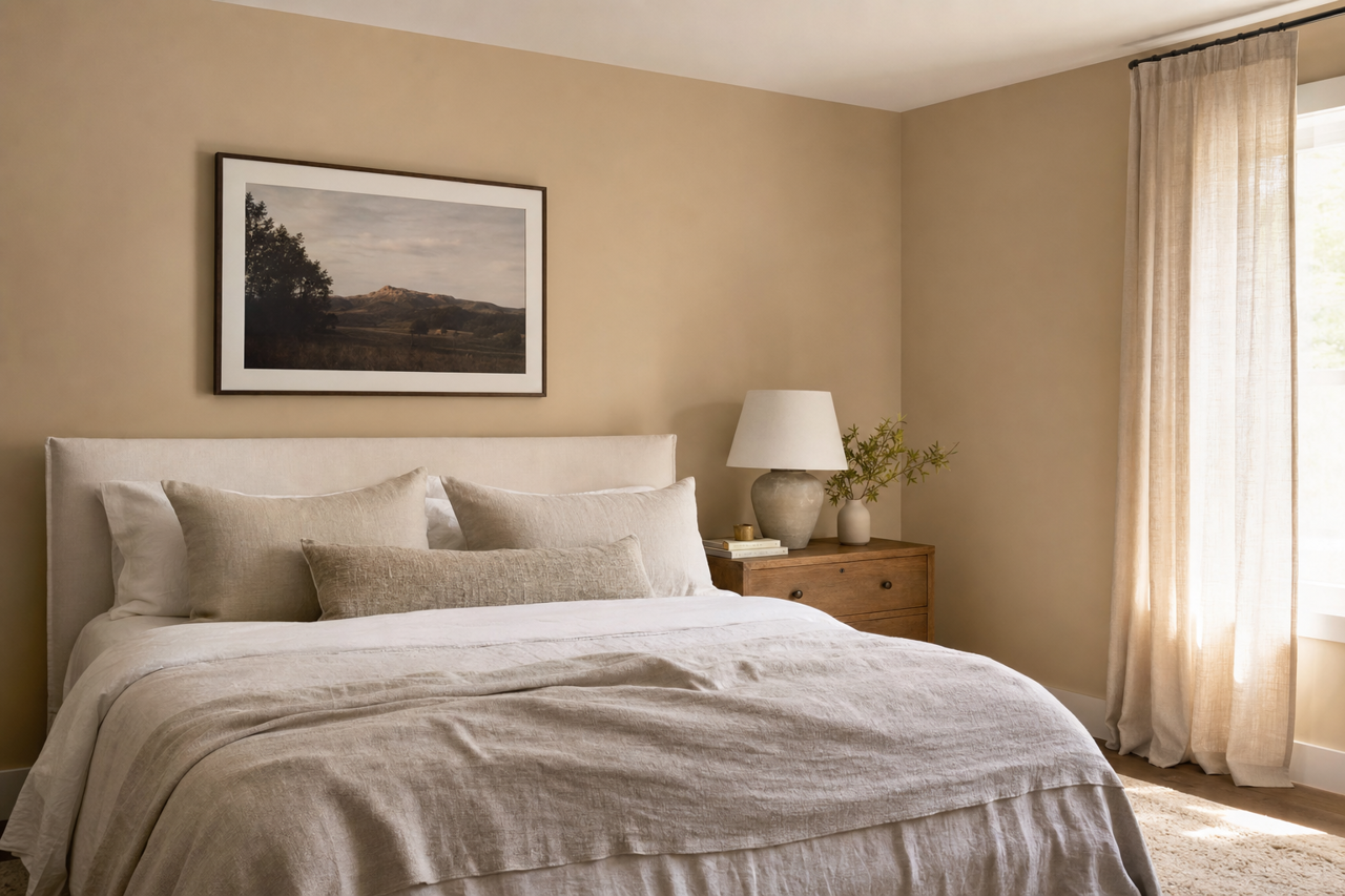 Soft Stones by Valspar on interiors