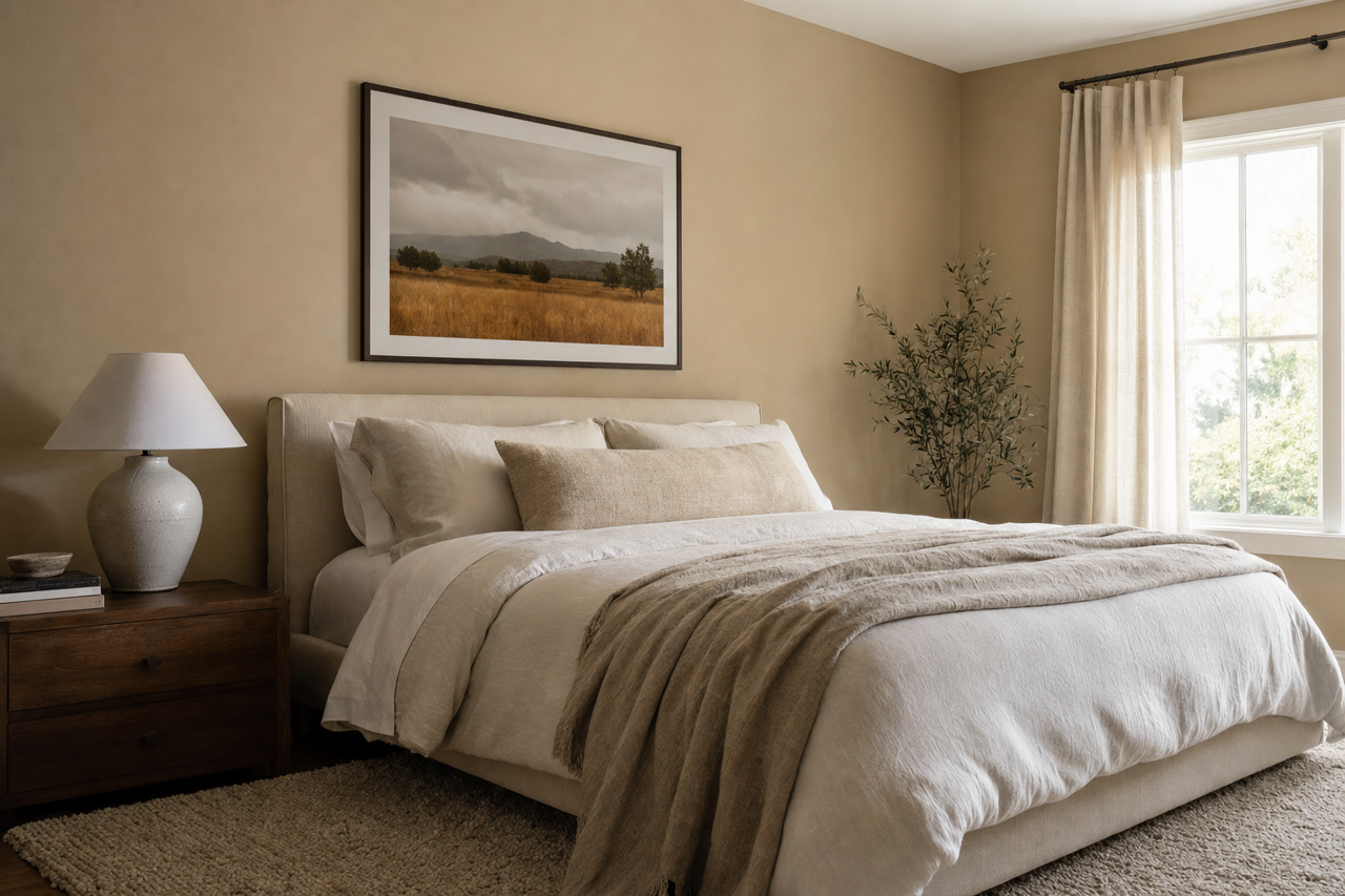 Transitional Tan by Valspar on interiors