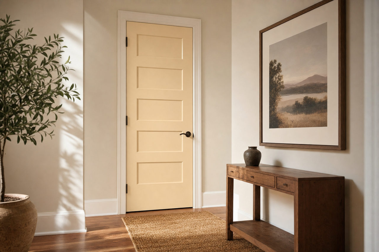 Daybreak by Valspar on interior-doors