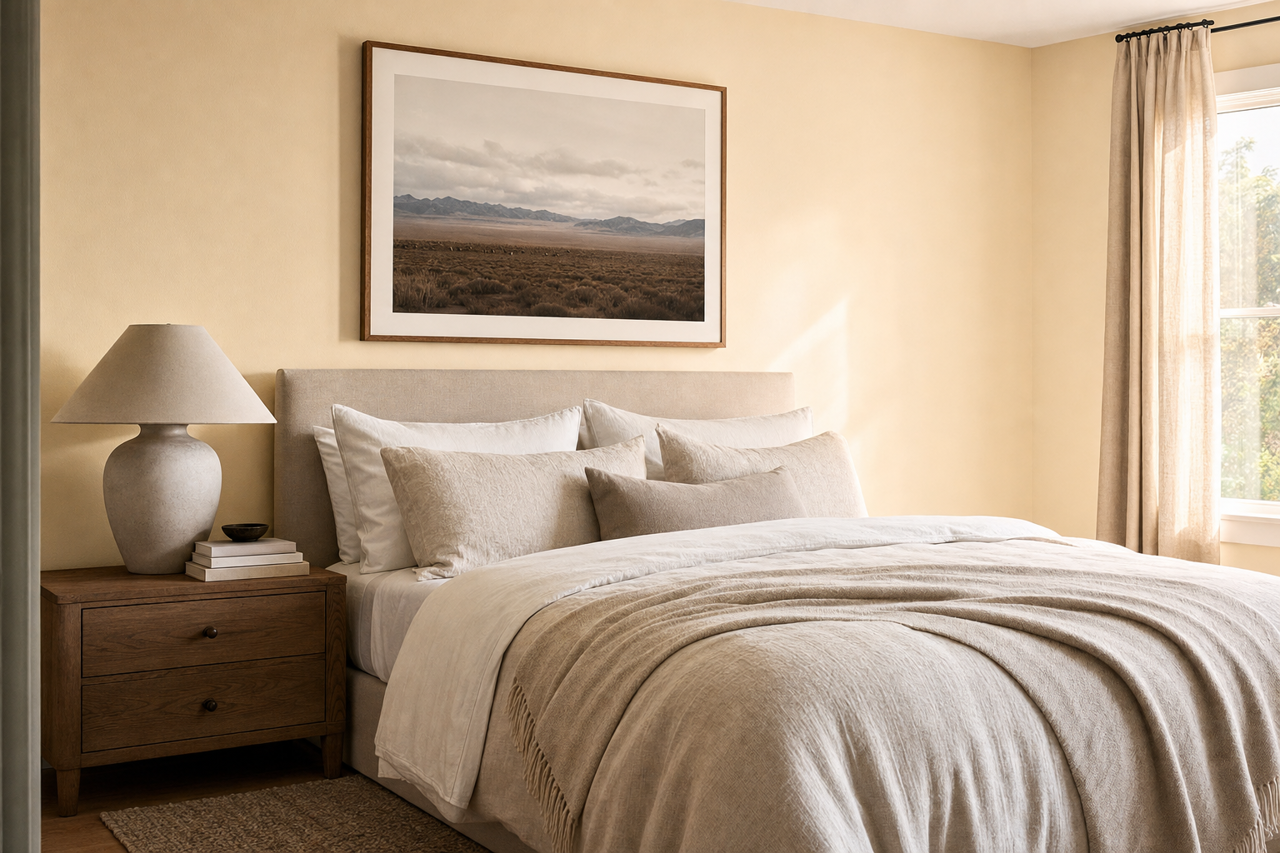 Daybreak by Valspar on interiors