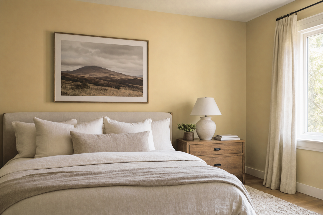 Dry Earth by Valspar on interiors