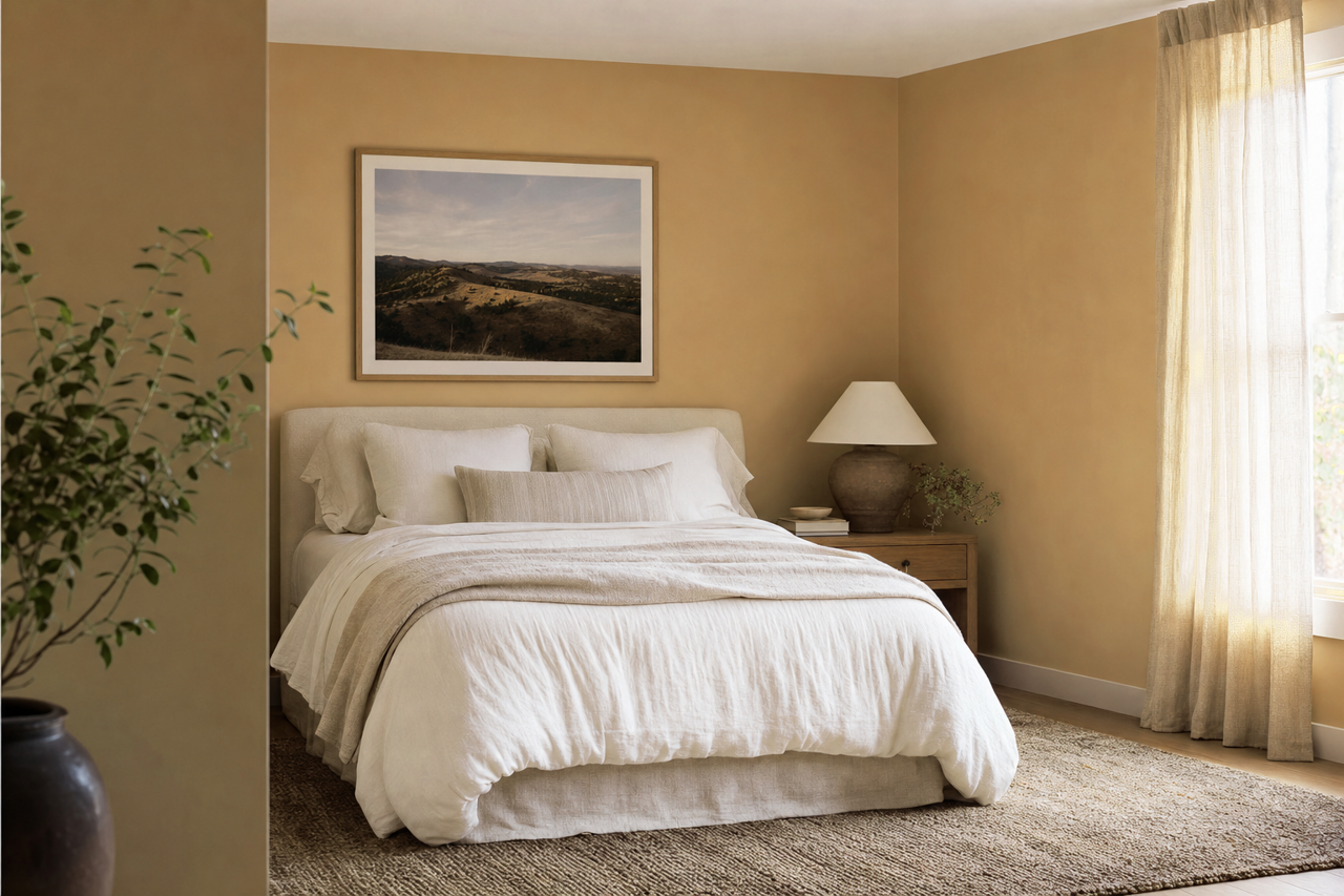 Caraway Shield by Valspar on interiors