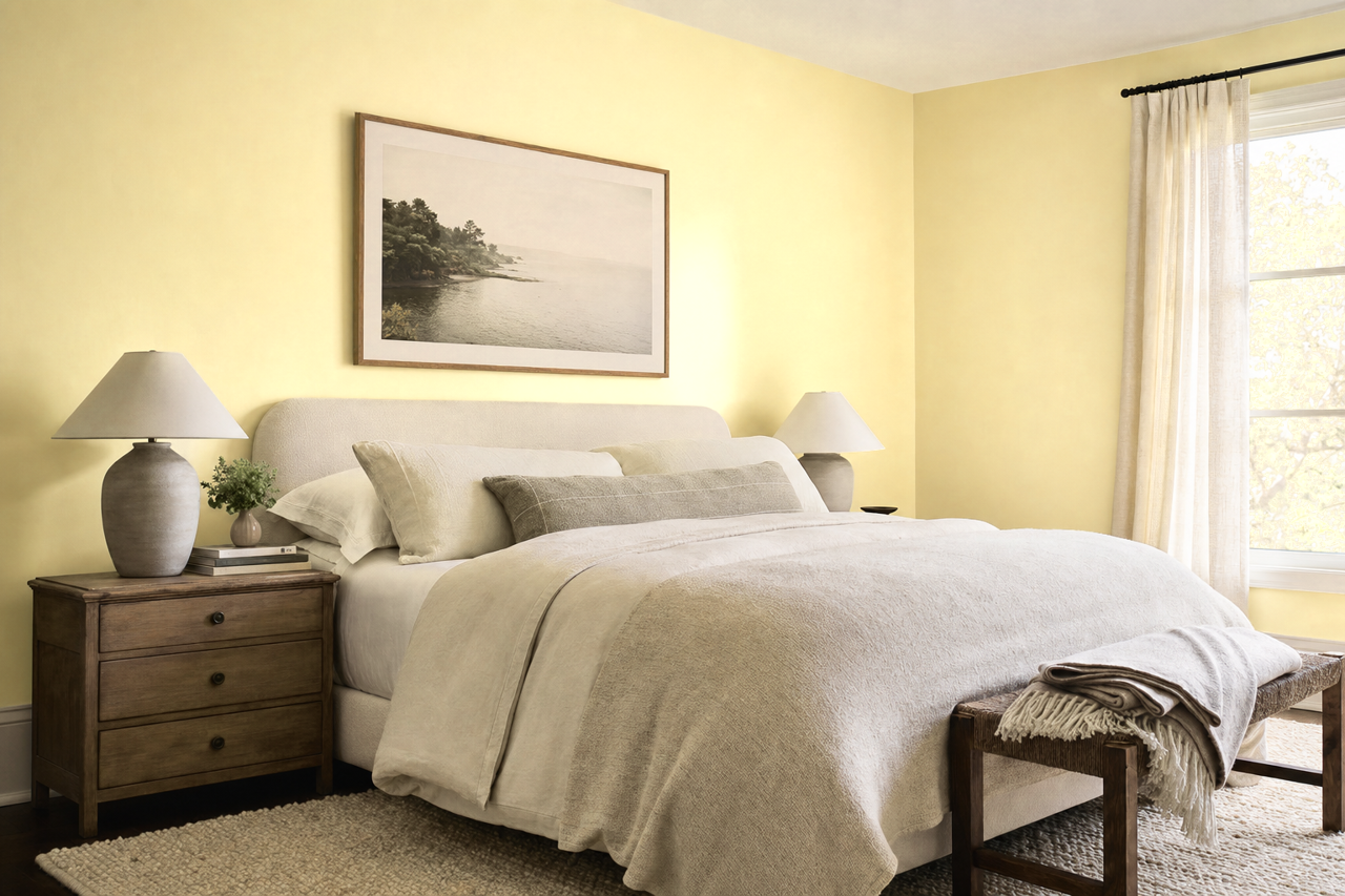 Heart of Palm by Valspar on interiors