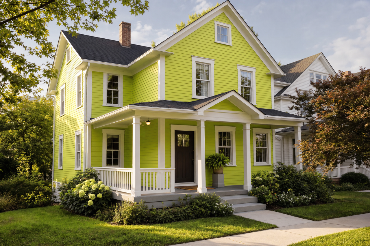 Asparagus by Valspar on exterior