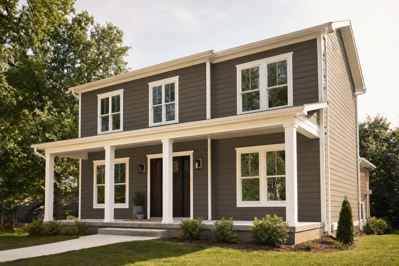 Journey by Valspar on exterior