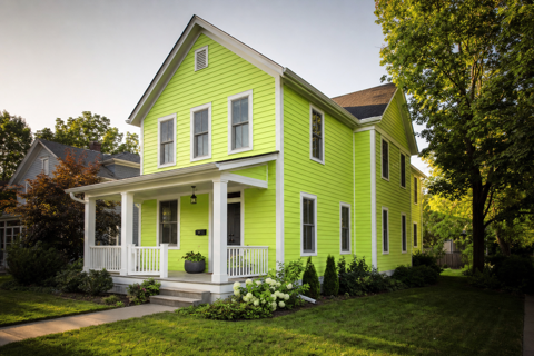 Parakeet Green by Valspar