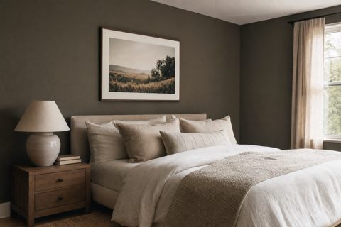Olive Suede by Valspar