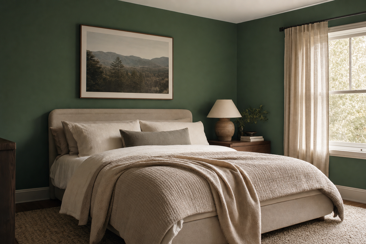 Four-Leaf Clover by Valspar on interiors