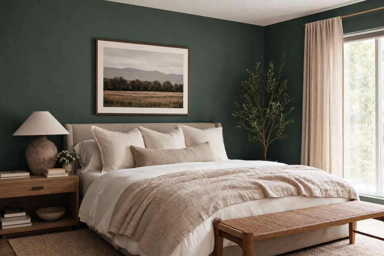 Gondola Ride by Benjamin Moore on interiors