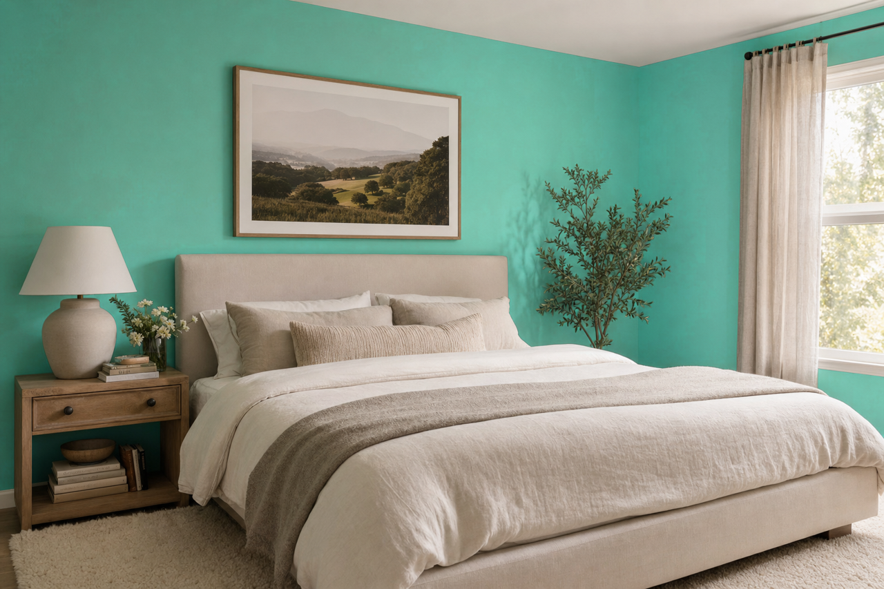 Island by Benjamin Moore on interiors