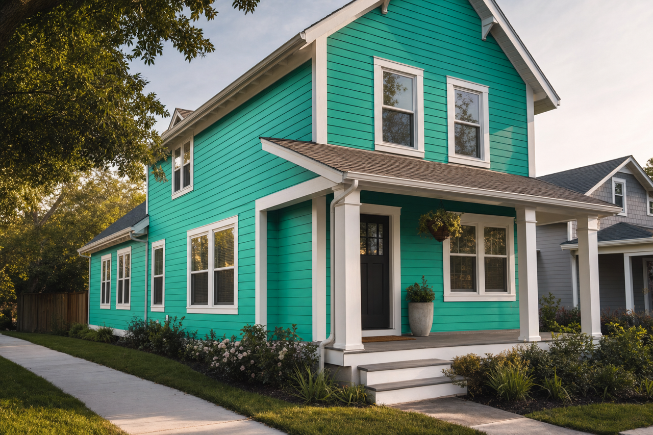Albuquerque by Benjamin Moore on exterior
