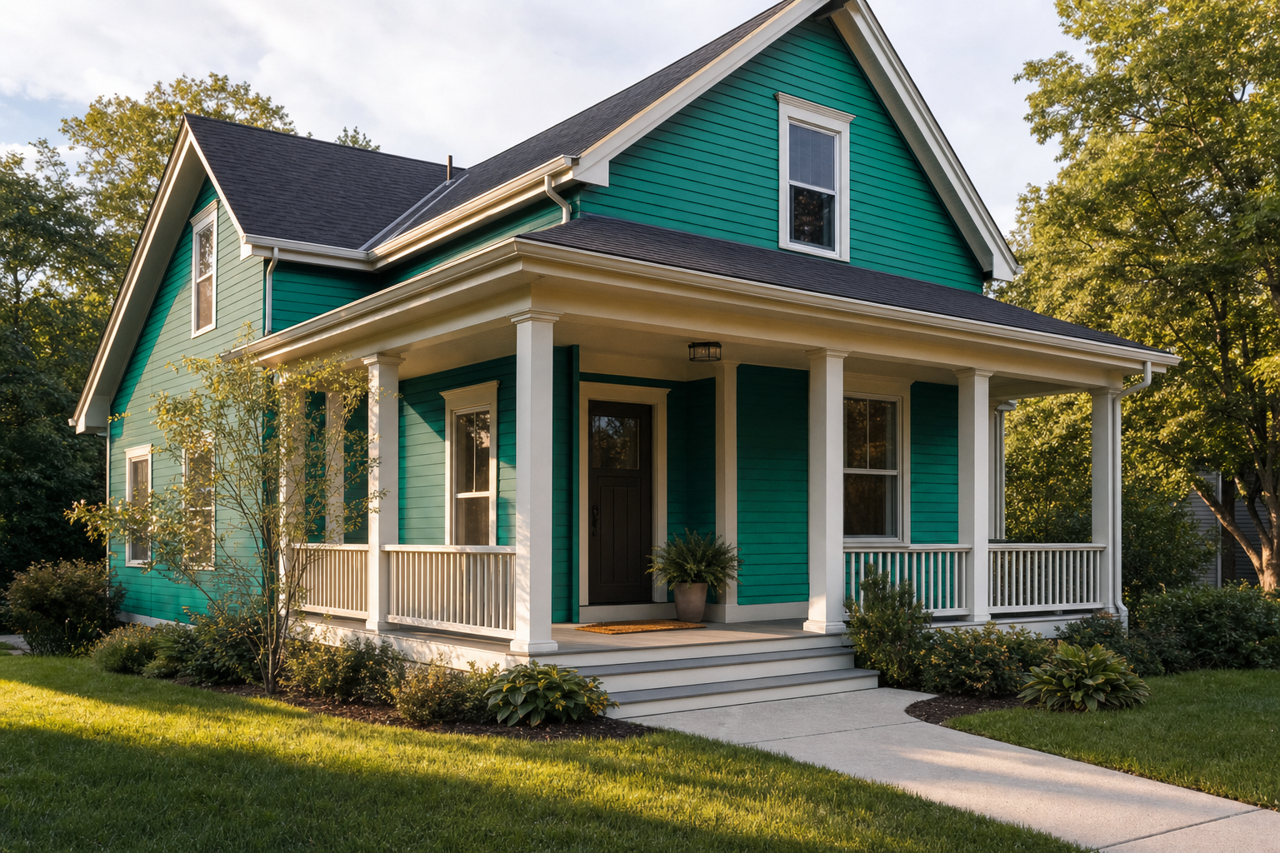Erin by Benjamin Moore on exterior