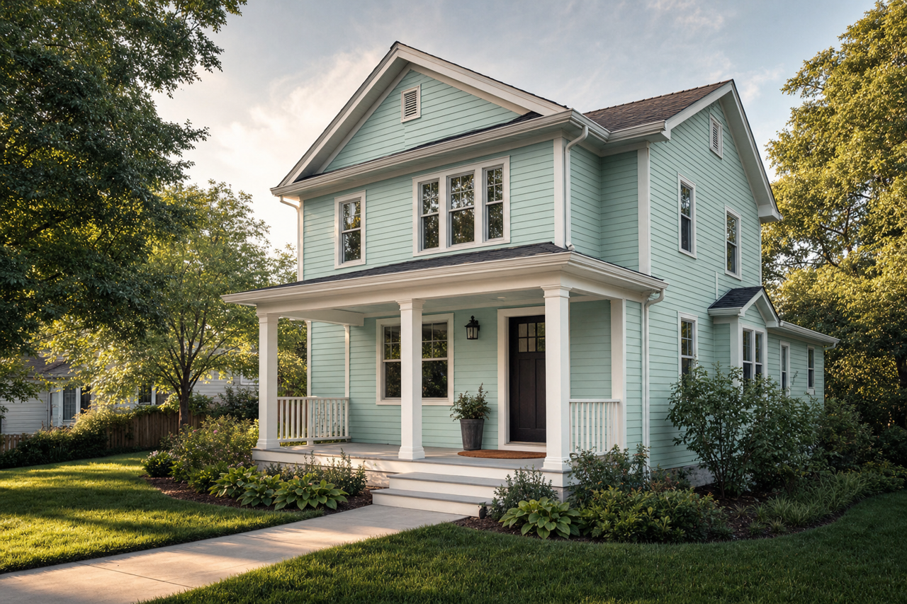 Springtime by Benjamin Moore on exterior