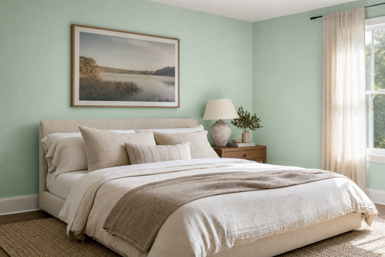 Springtime by Benjamin Moore on interiors