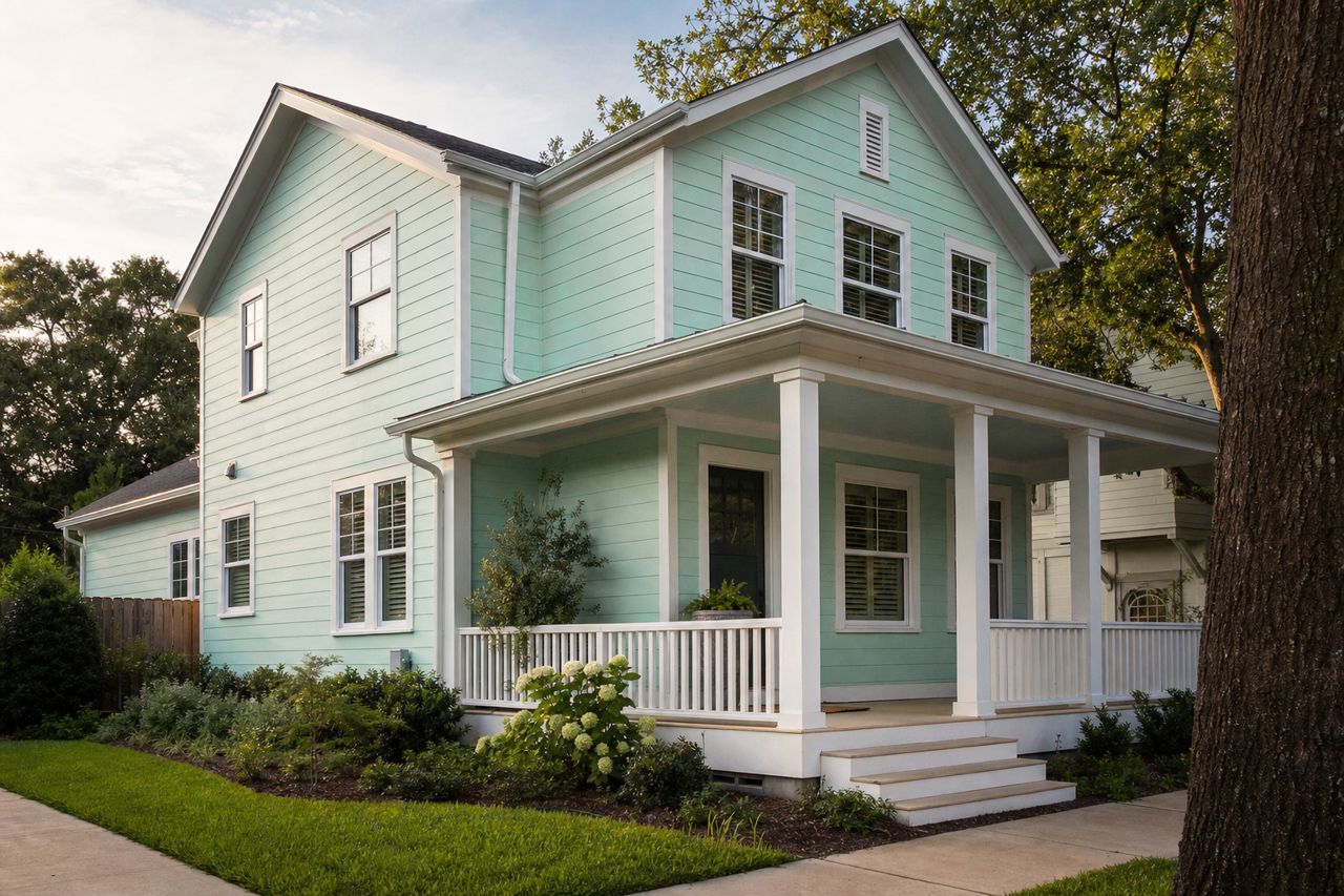 Hills by Benjamin Moore on exterior