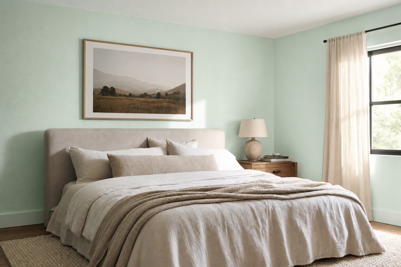 Lido by Benjamin Moore on interiors