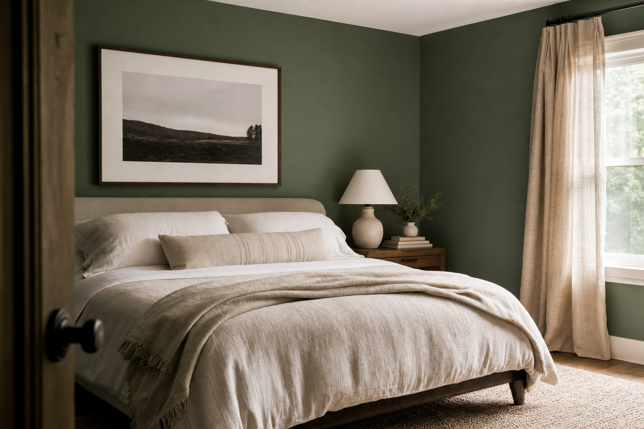 Martha's by Benjamin Moore on interiors
