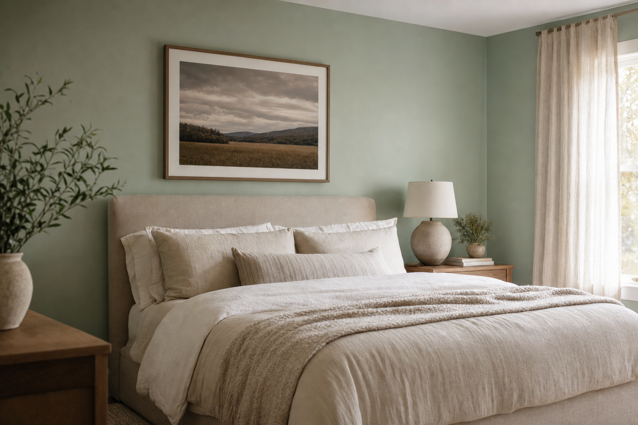 Appalachian by Benjamin Moore on interiors