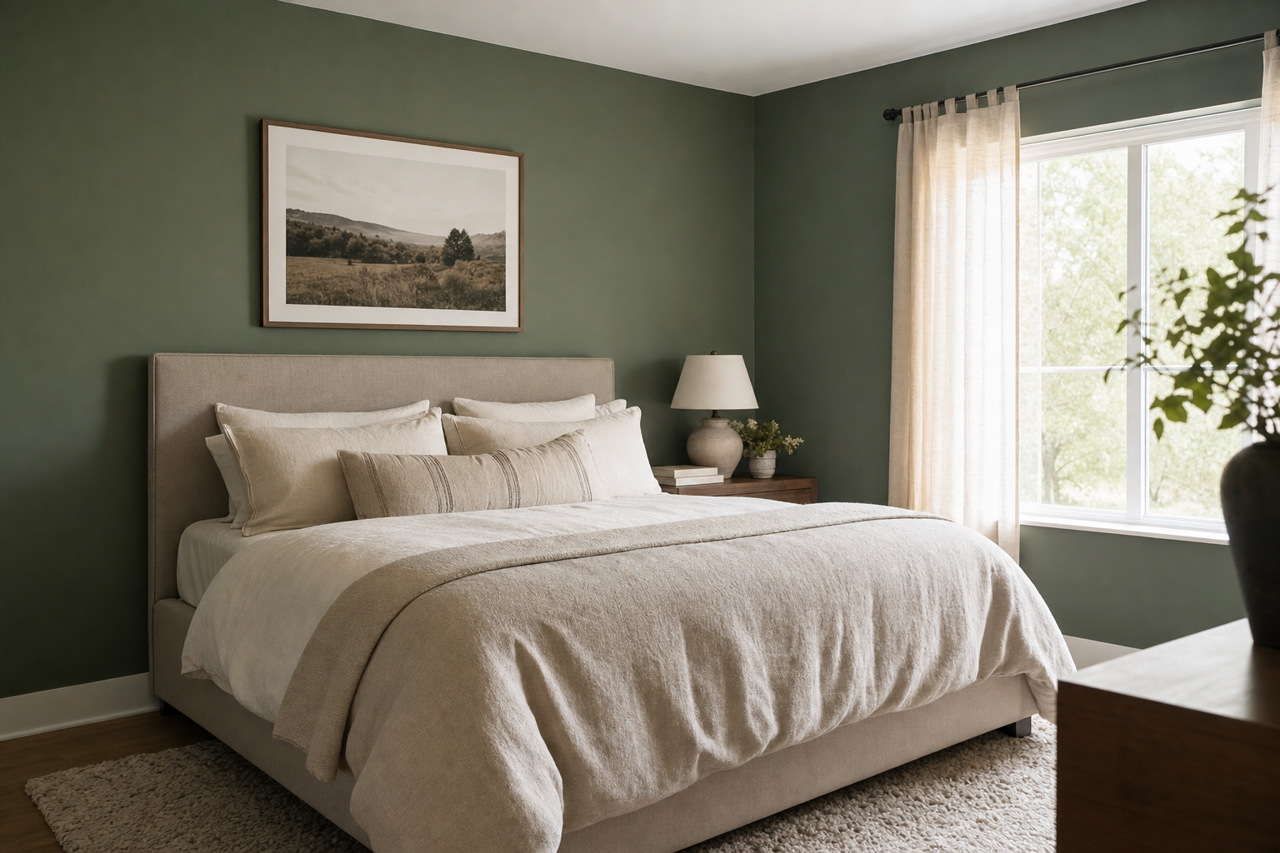 Gothic by Benjamin Moore on interiors