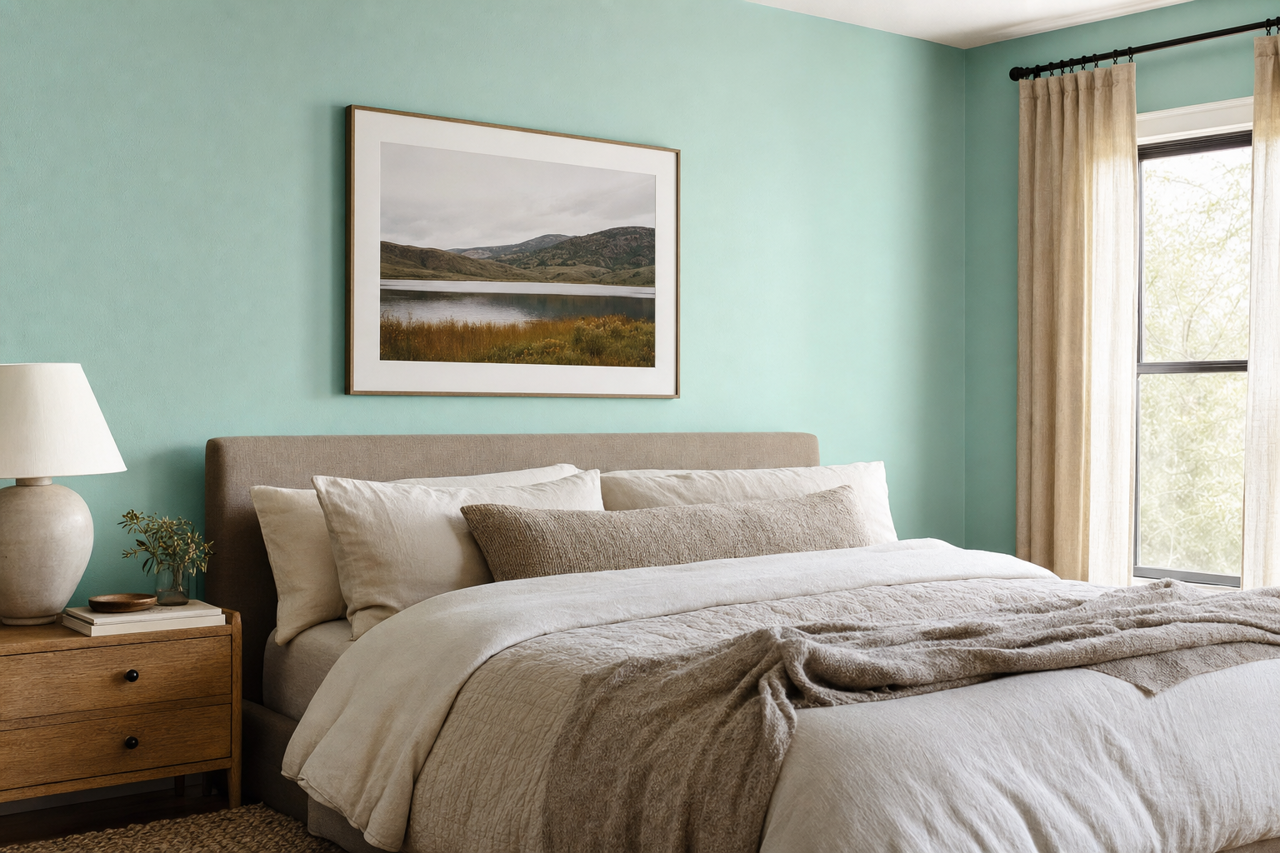 Fun by Benjamin Moore on interiors