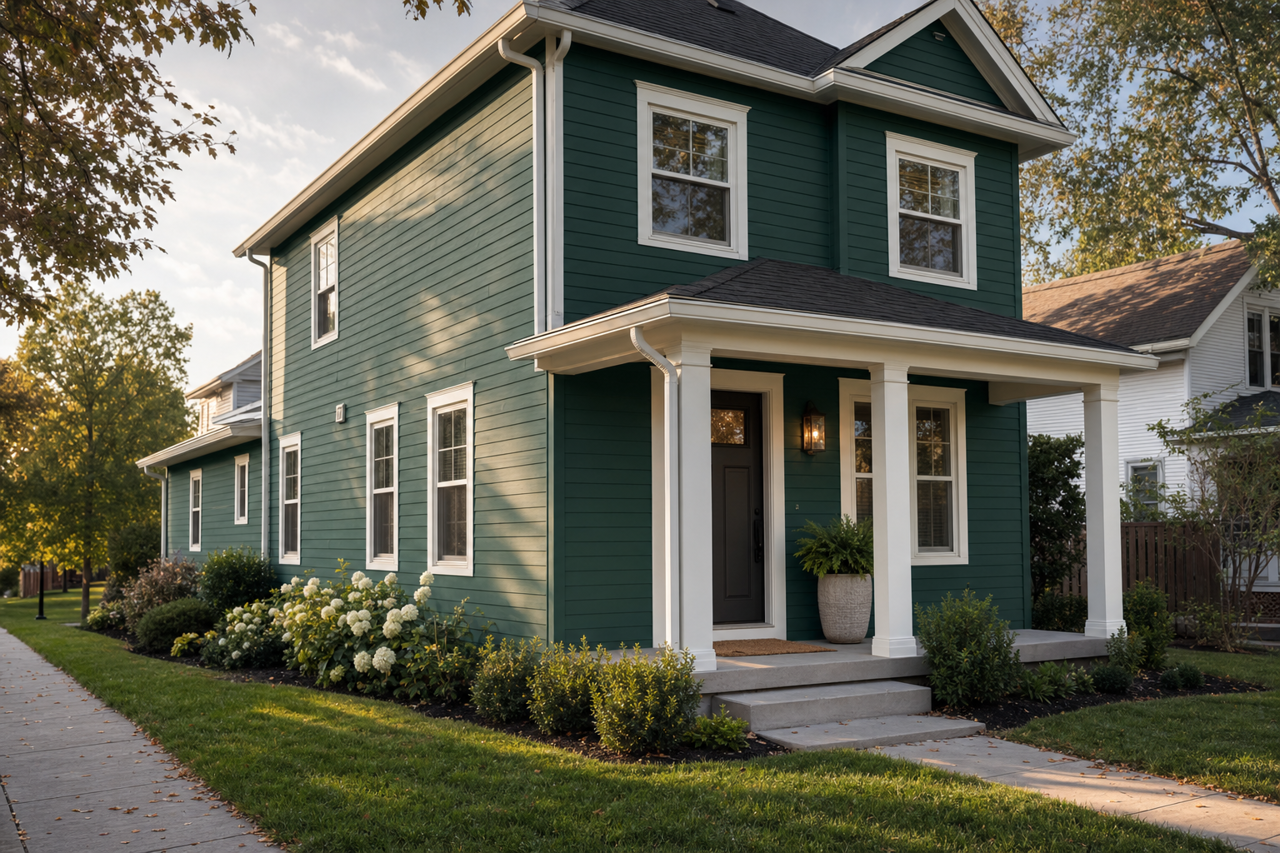 Brazilian by Benjamin Moore on exterior