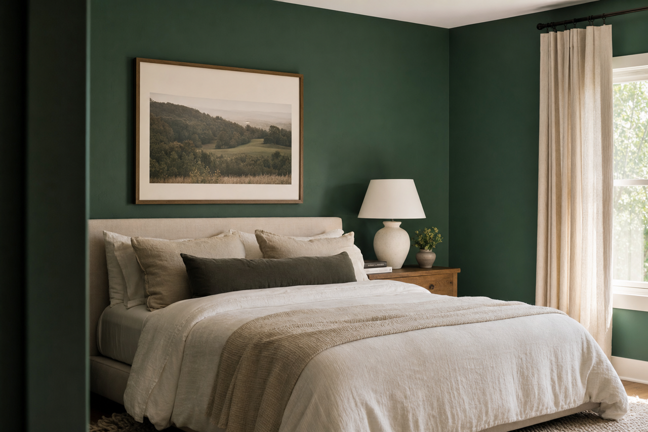 Brazilian by Benjamin Moore on interiors