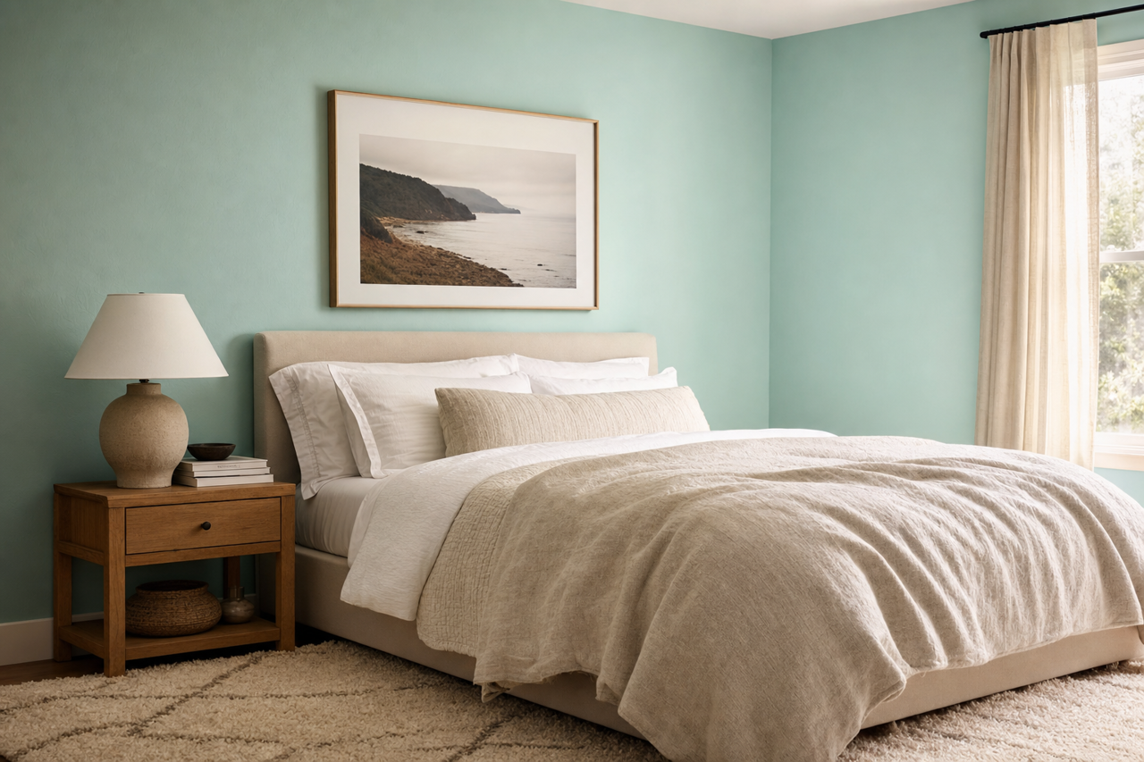 Maritime by Benjamin Moore on interiors
