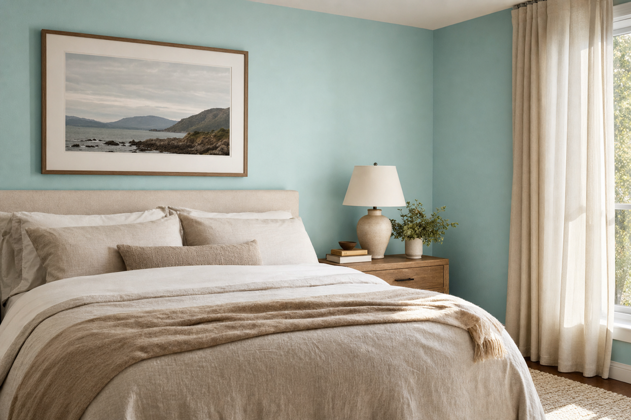 Thunderbird by Benjamin Moore on interiors