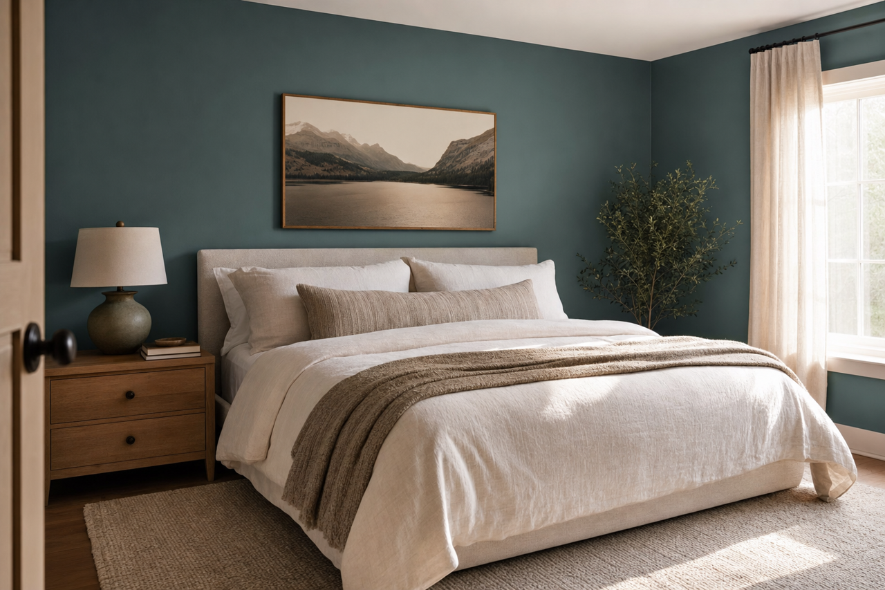 Olympus by Benjamin Moore on interiors