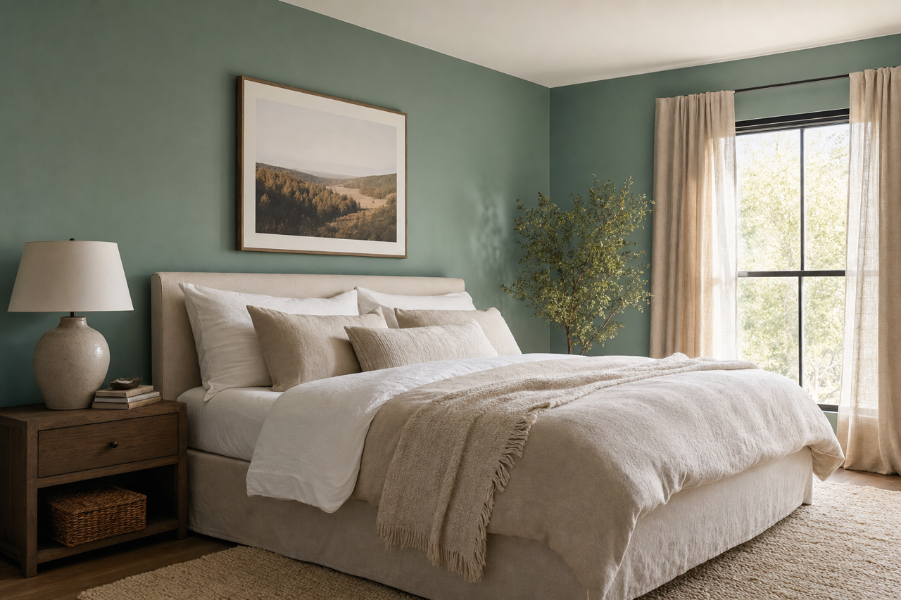 Shenandoah by Benjamin Moore on interiors