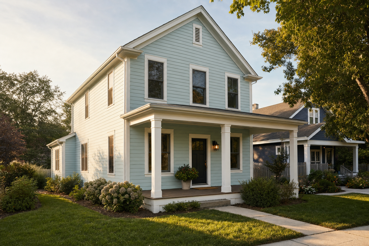 Seacliff by Benjamin Moore on exterior