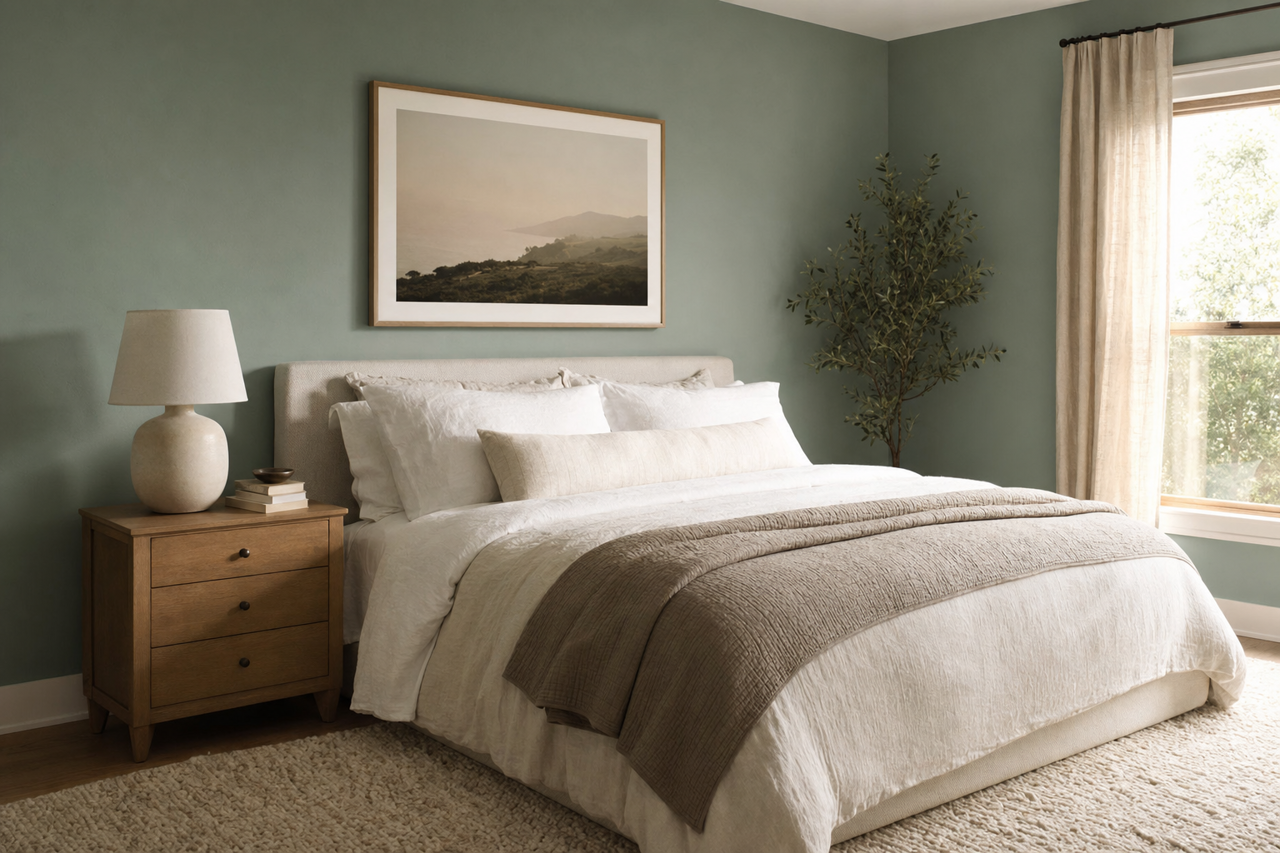 Grenada Villa by Benjamin Moore on interiors