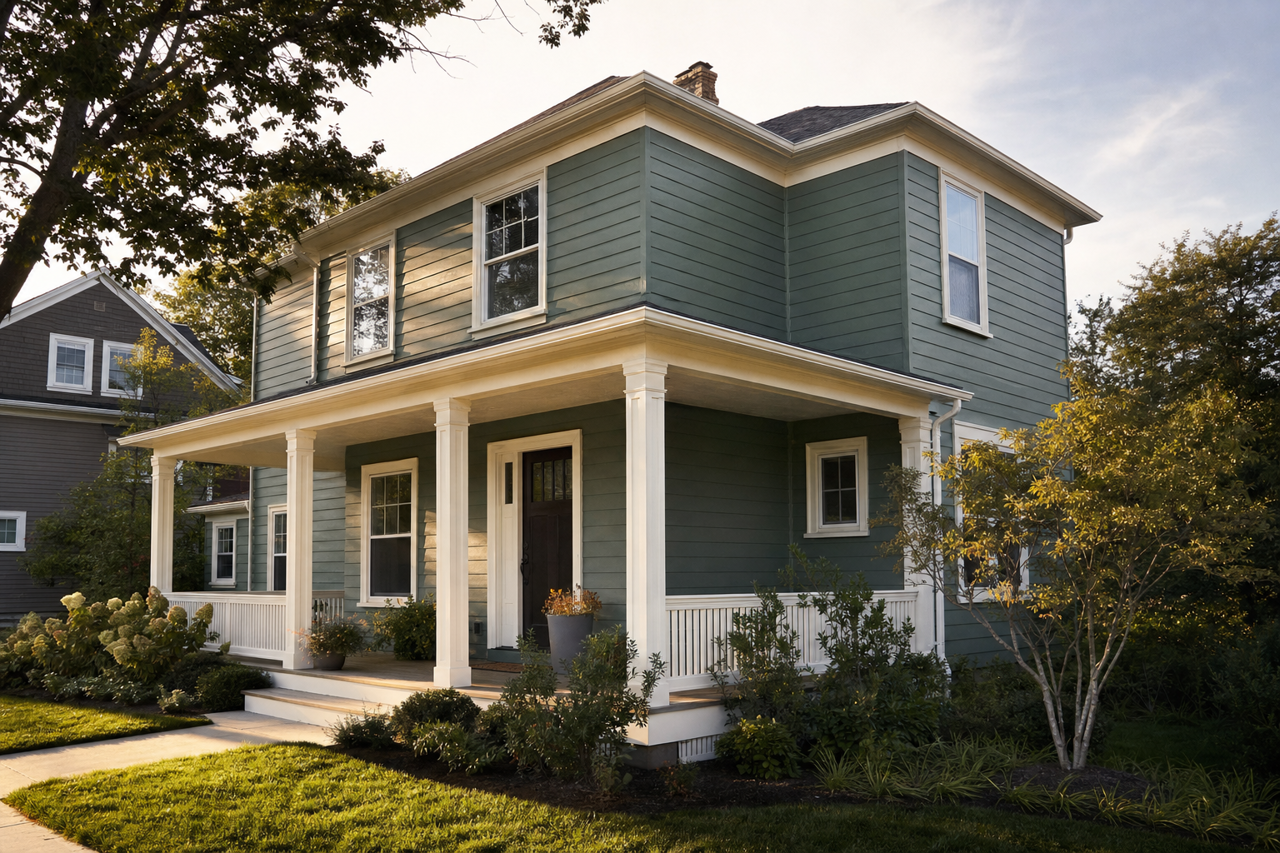 Jack by Benjamin Moore on exterior