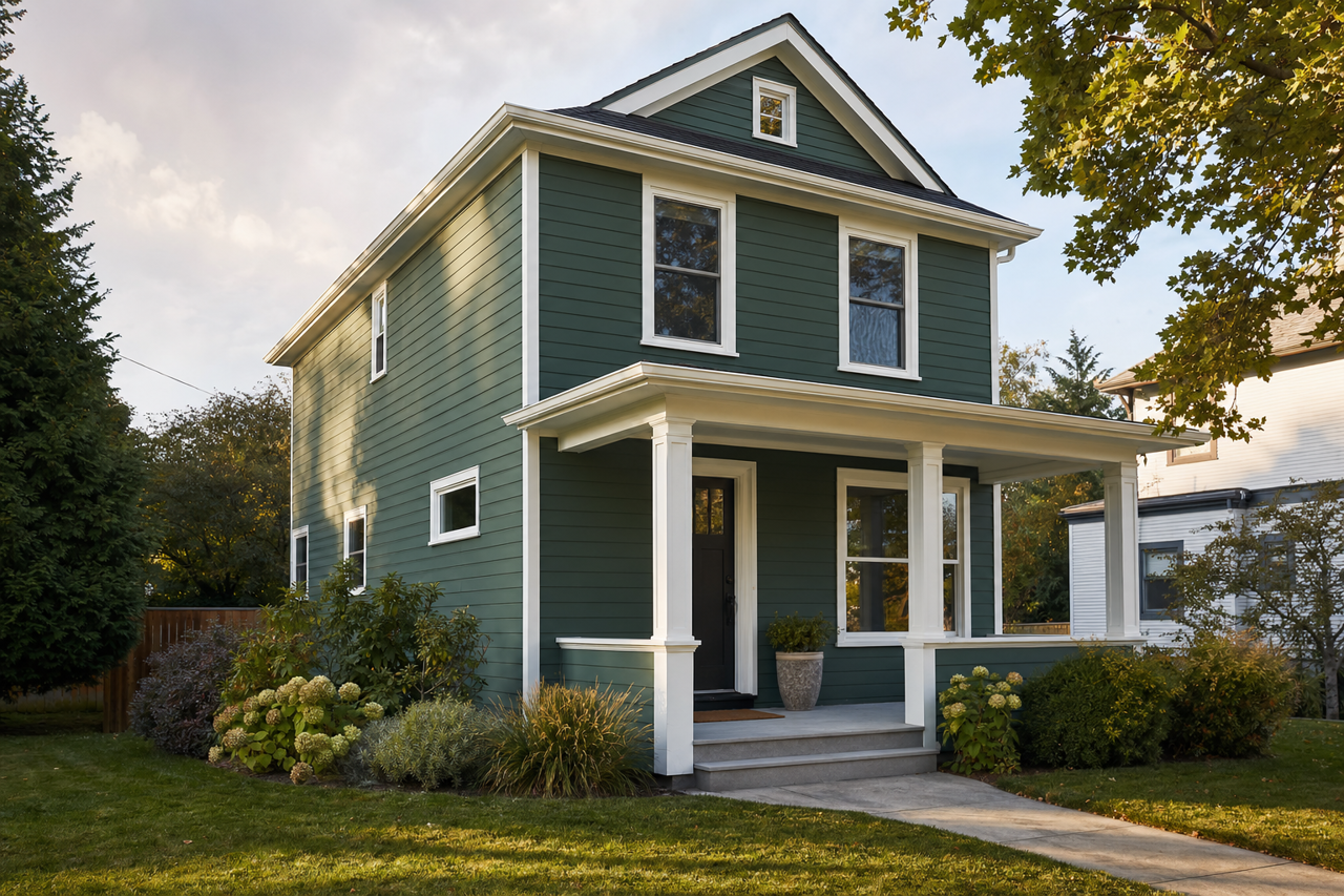 Under by Benjamin Moore on exterior