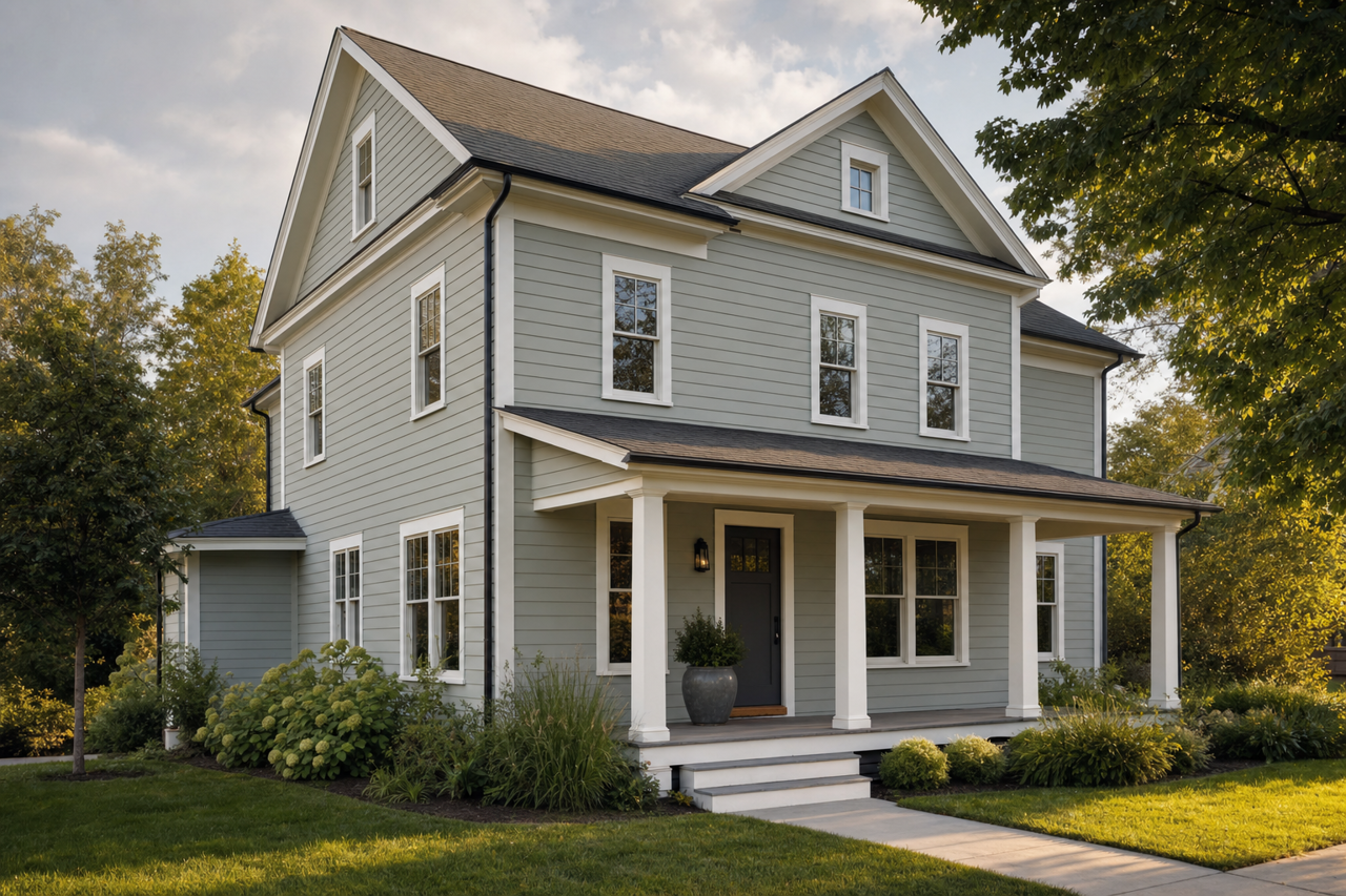 Scenic Drive by Benjamin Moore on exterior
