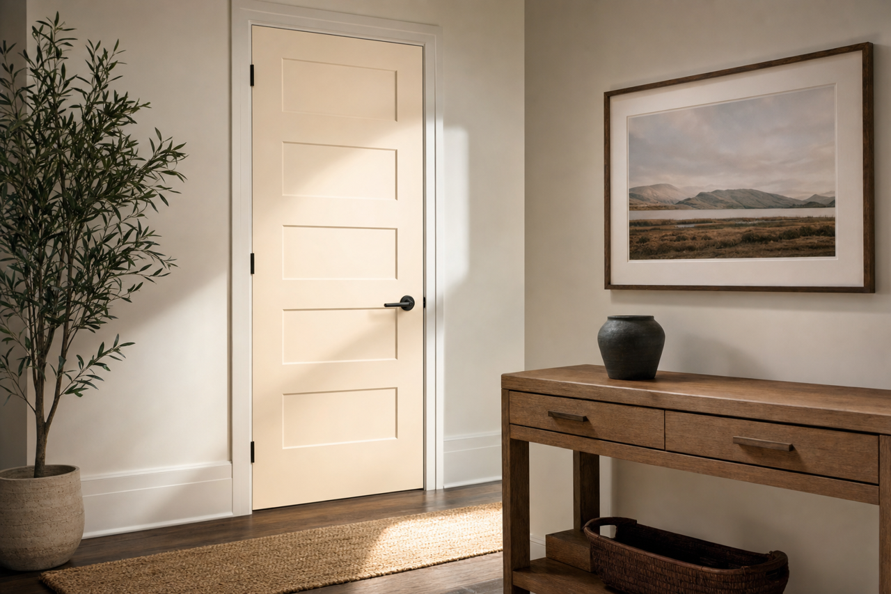 Virtue by Valspar on interior-doors